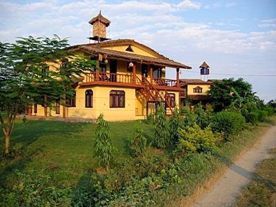 Hotel Sapana Village Lodge Chitwan Exterior photo